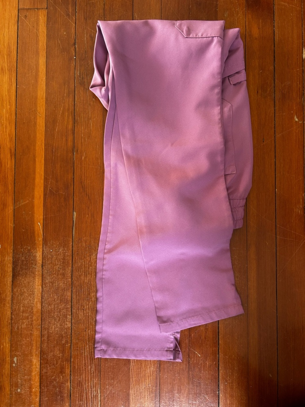 Women's Lavender Short-Sleeve Polo Top - Picture 4 of 4